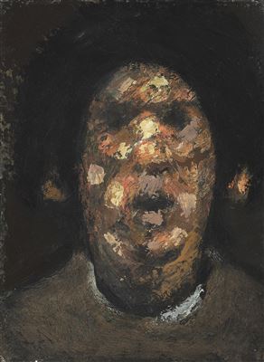 Portrait of Kurt Trampedach: Self-portrait