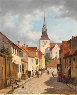 Street scene in Svendborg