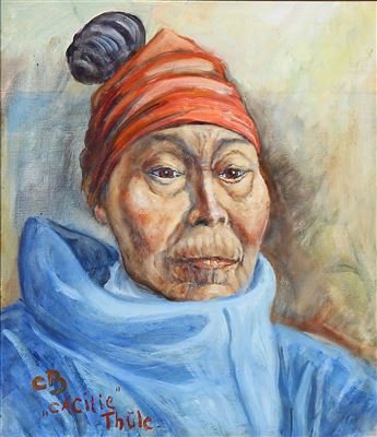 Woman from Greenland, Cæcilie Akigssit (Rypen)