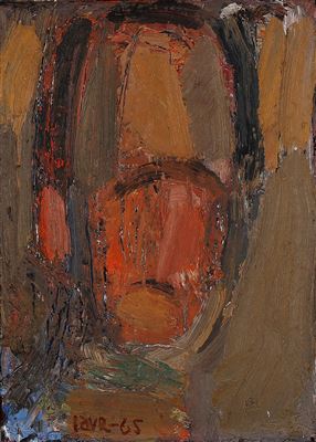 Portrait of Ingalvur av Reyni: The artist's self-portrait