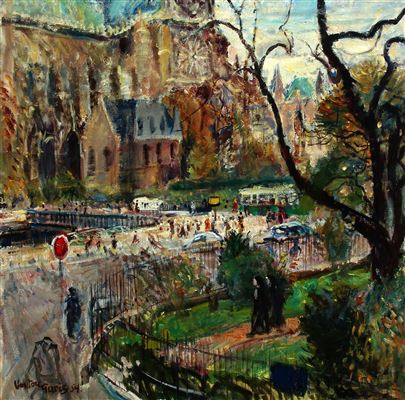 Notre Dame by Mogens Vantore - Auction record, sale price, and art valuation. Compare with similar artists and explore comparable artworks.