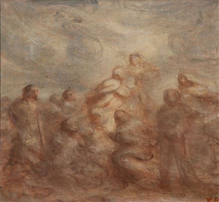 "En Vision". A Vision. by Victor Borregaard - Auction record, sale price, and art valuation. Compare with similar artists and explore comparable artworks.