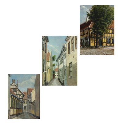 Three cityscapes from Aarhus (3)