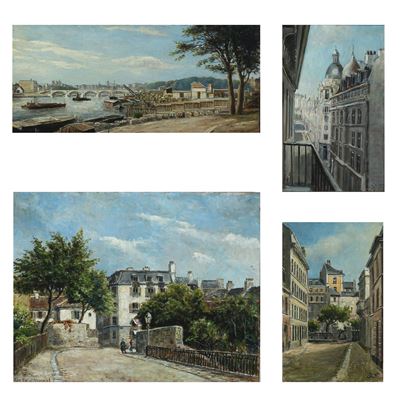 Cityscapes/ harbour sceneries from Paris (4)