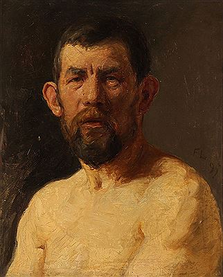 Aademy study of a man and Portrait of a woman (2)
