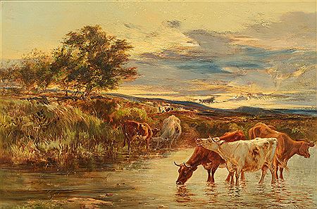 "By River and Marsh" by Henry Morley Park - Auction record, sale price, and art valuation. Compare with similar artists and explore comparable artworks.