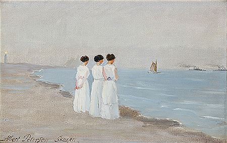 Summer evening at Skagen Beach