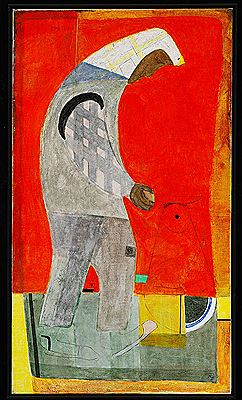 Figure composition, 1991.