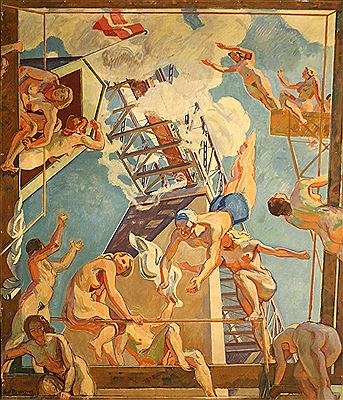 Large figur composition