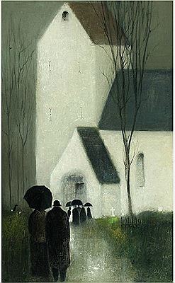 "Regnvejrsbryllup (II)" (Rainy Wedding)
