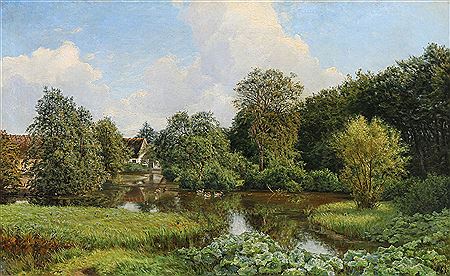 "Brödebæk Vandmølledam" by Louise Christiane Ravn-Hansen - Auction record, sale price, and art valuation. Compare with similar artists and explore comparable artworks.