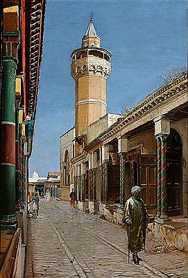Street scene from Tunis.