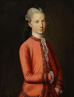 Portrait of a young gentleman in a red jacket.