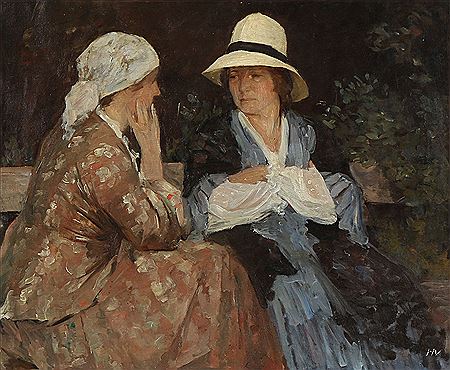 Two girls. by Herman Albert Gude Vedel - Auction record, sale price, and art valuation. Compare with similar artists and explore comparable artworks.