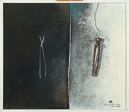 Sample artwork by Nis Schmidt (Born 1932) - View similar artists and auction records