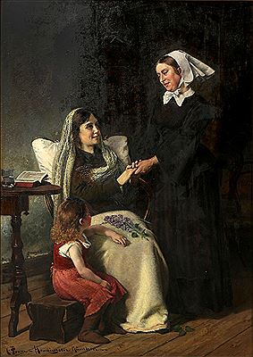 A convalescent.