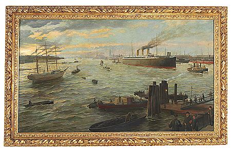 Sample artwork by Karl Josef Muller (1865 - 1942), known for landscape, figure painting, military subjects - View similar artists and auction records