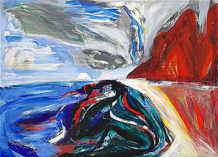 "Kystzone" (Coastal scenery) by Gunnar Moller - Auction record, sale price, and art valuation. Compare with similar artists and explore comparable artworks.