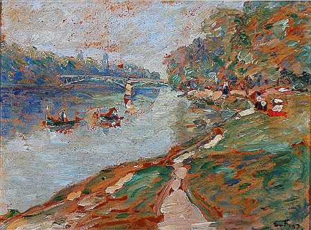 The Seine near Suresnes.