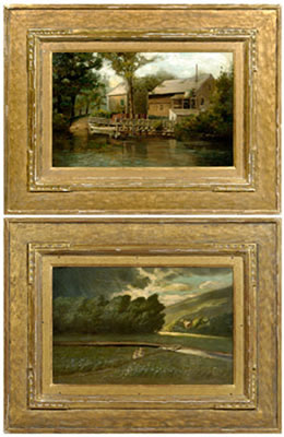 TWO UNTITLED LANDSCAPES