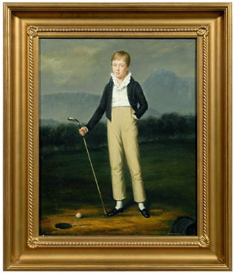 Golf painting