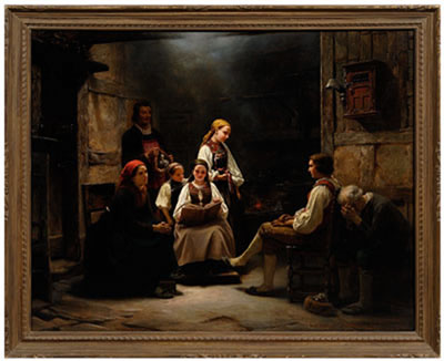 "Consolation in Prayer" by Carl Wilhelm Hubner - Auction record, sale price, and art valuation. Compare with similar artists and explore comparable artworks.