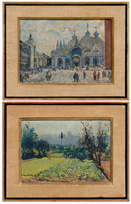 Venezia-1952/Silvio Polloni/Firenze, Italy AND Paese Toscano/Silvio Polloni/Firenze, Italy (2)