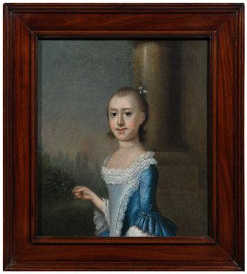"Amarinthia Elliott" by Jeremiah Theus - Auction record, sale price, and art valuation. Compare with similar artists and explore comparable artworks.