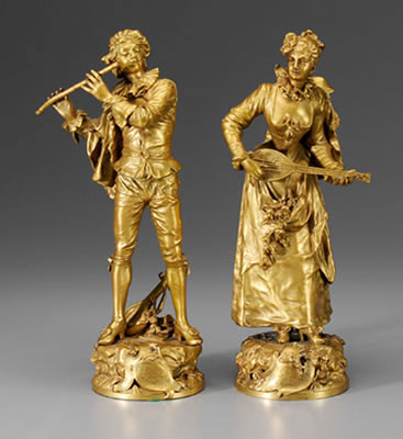 "Pastorale Watteau", a pair