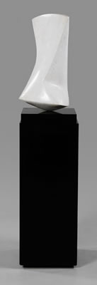 Monolithic Form, 1961 by Guitou Knoop - Auction record, sale price, and art valuation. Compare with similar artists and explore comparable artworks.