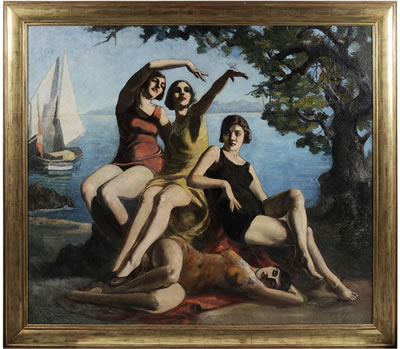 Women on a Beach