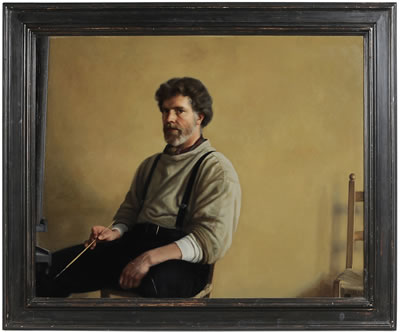 Sample artwork by Benjamin Long IV (Born 1945), known for classic and realist portrait painting, frescoes - View similar artists and auction records
