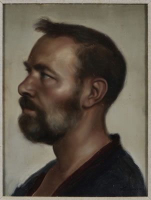 Andrew, for the fresco of [The Last Supper,] Holy Trinity Episcopal Church, Glendale Springs, North Carolina