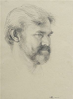 Portrait of Benjamin Long IV: Self-portrait