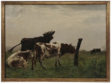 Sample artwork by Adolphe Charles Marais (1856 - 1940), known for painting - View similar artists and auction records