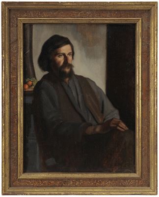 Portrait of a bearded man by Benjamin Long IV - Auction record, sale price, and art valuation. Compare with similar artists and explore comparable artworks.