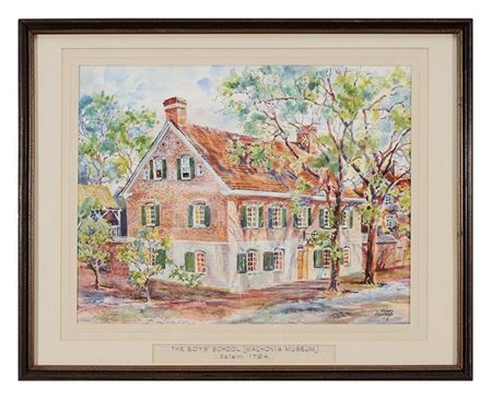 "The Boys School (Wachovia Museum)/Salem 1794"
