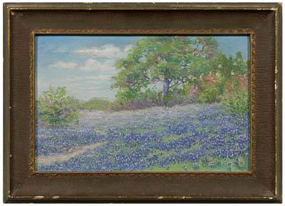 Landscape with Bluebonnets