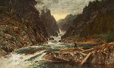 A River on a Cloudy Day