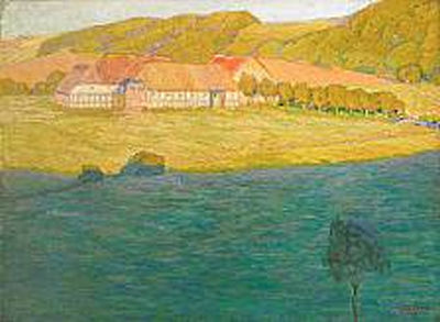 Landscape with a House by Ejnar Nielsen - Auction record, sale price, and art valuation. Compare with similar artists and explore comparable artworks.