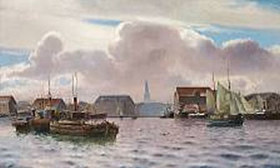 Scenery from Copenhagen Harbour by Holger Peter Svane Lubbers - Auction record, sale price, and art valuation. Compare with similar artists and explore comparable artworks.
