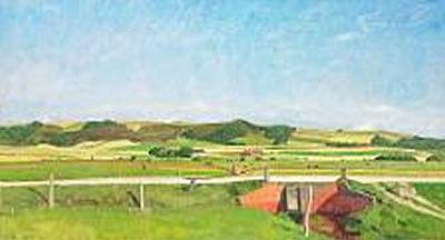 Landscape from Fur by Knud Eel - Auction record, sale price, and art valuation. Compare with similar artists and explore comparable artworks.