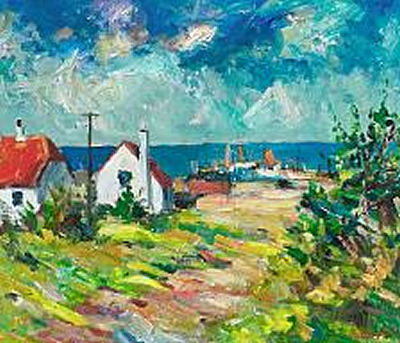 Scene from Gudhjem