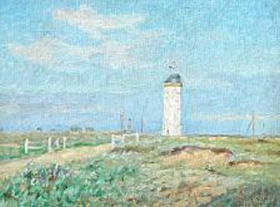 The white Lighthouse, Skagen