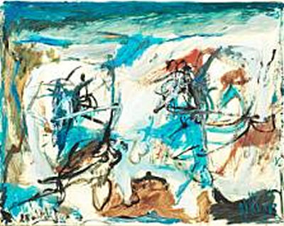 Scenery with figures