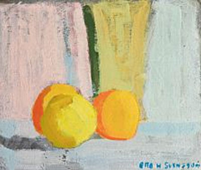 Still life with citrus fruits