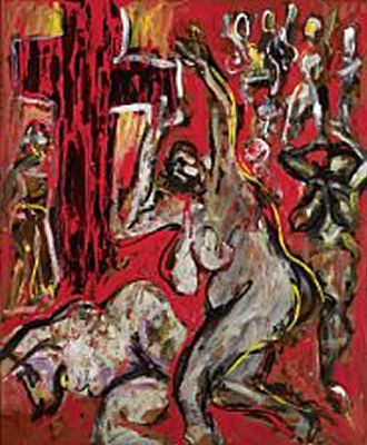 Sample artwork by Bernard Damiano (1926 - 2000), known for portrait, still life, figure painting - View similar artists and auction records
