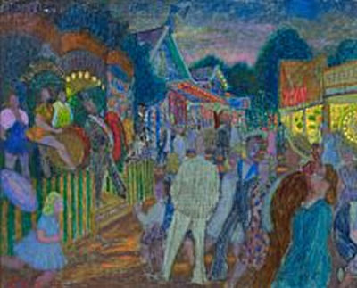 Sample artwork by Anni Logstrup (Born 1912), known for painting - View similar artists and auction records