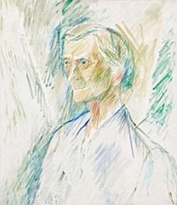 Portrait of William Scharff: Selfportrait