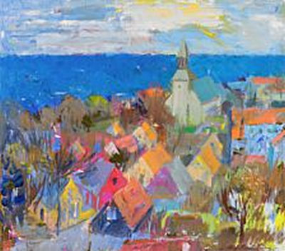 View from Gudhjem, Bornholm